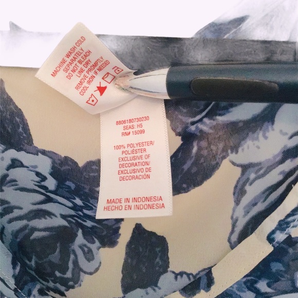 Bongo Boho Floral Romantic Blouse - Picture 4 of 4